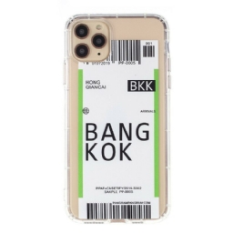 Kuori iPhone 12 / 12 Pro Boarding Pass Bangkokiin