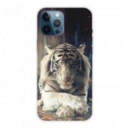 Kuori iPhone 12 / 12 Pro Flexible Tiger