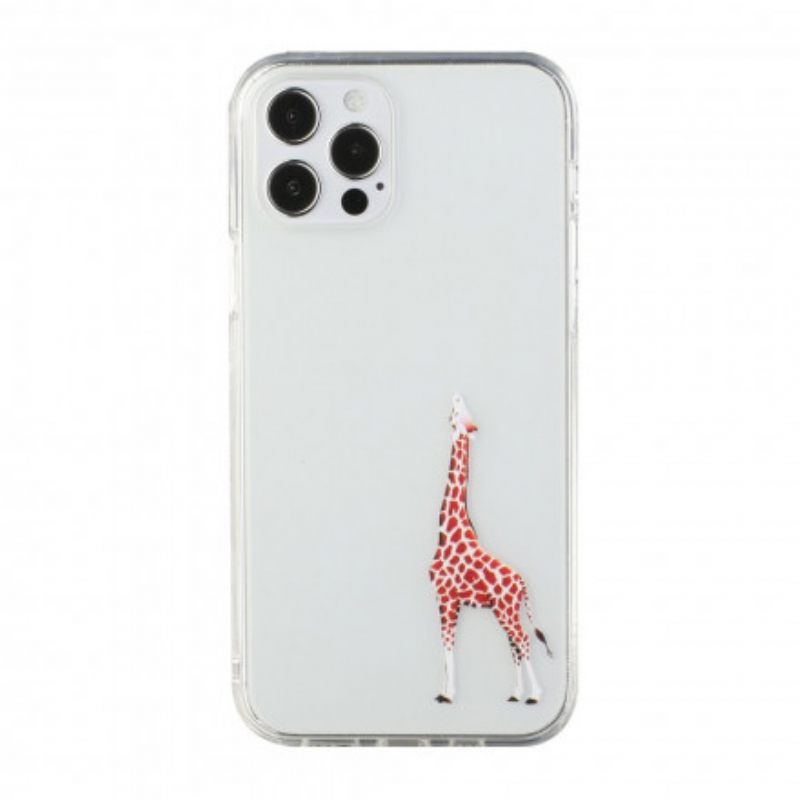 Kuori iPhone 12 / 12 Pro Giraffe Games Logo