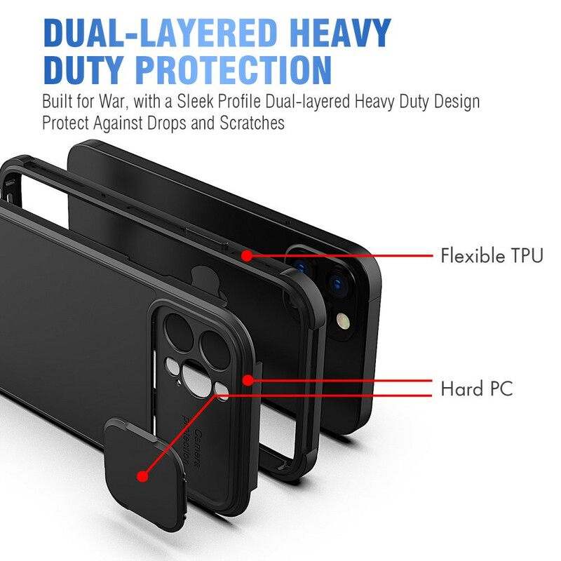 Kuori iPhone 12 / 12 Pro Suojakuori Photo Module Protection