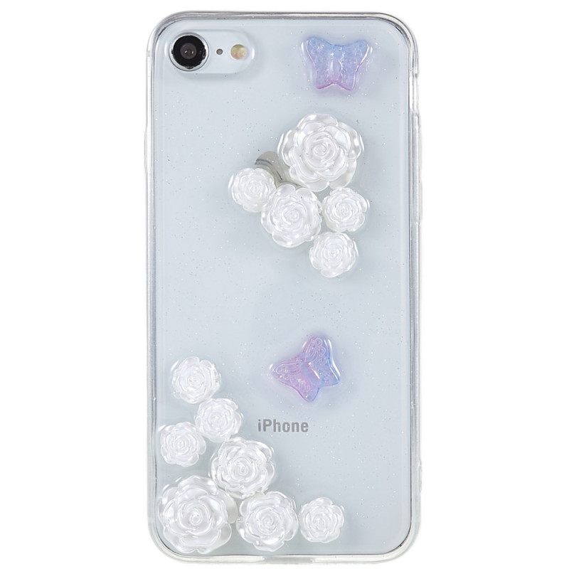 Case iPhone SE 3 / SE 2 / 8 / 7 3d-kukat