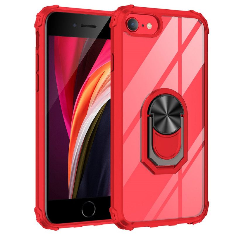 Case iPhone SE 3 / SE 2 / 8 / 7 Värirenkaan Tuki