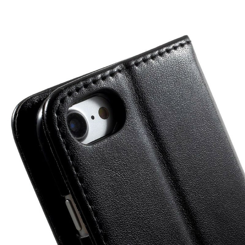 Flip Case iPhone SE 3 / SE 2 / 8 / 7 Suojaketju Kuori Kukkahihna