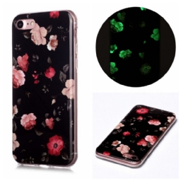 Kuori iPhone SE 3 / SE 2 / 8 / 7 Fluoresoivat Kukat