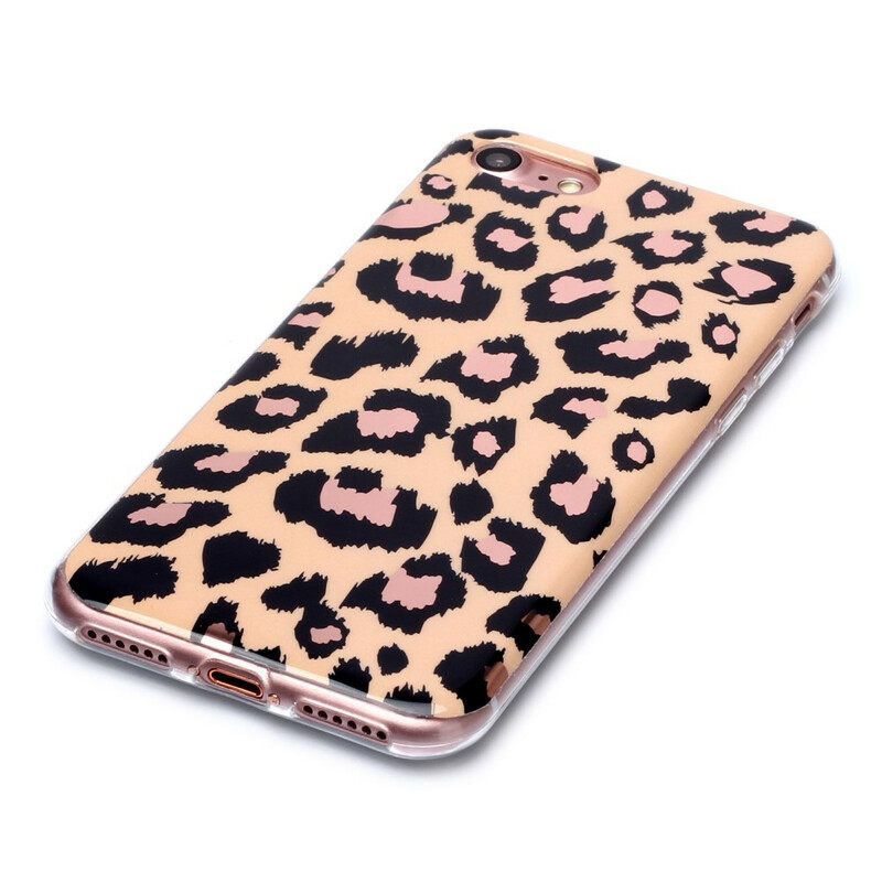 Kuori iPhone SE 3 / SE 2 / 8 / 7 Leopard Style Marble