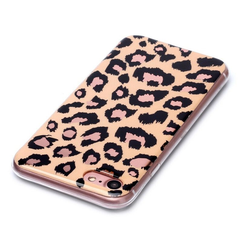 Kuori iPhone SE 3 / SE 2 / 8 / 7 Leopard Style Marble