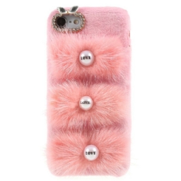 Kuori iPhone SE 3 / SE 2 / 8 / 7 Love Fur