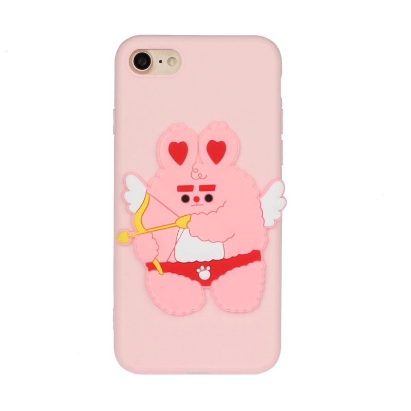 Kuori iPhone SE 3 / SE 2 / 8 / 7 Silicone Cupid