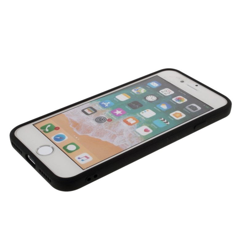 Kuori iPhone SE 3 / SE 2 / 8 / 7 Silicone Matta