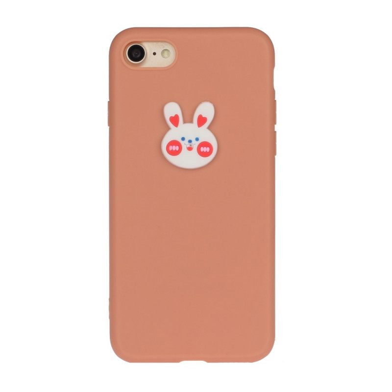 Kuori iPhone SE 3 / SE 2 / 8 / 7 Silicone Rabbit