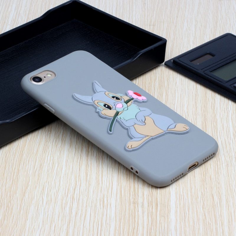 Kuori iPhone SE 3 / SE 2 / 8 / 7 Silicone Rabbit