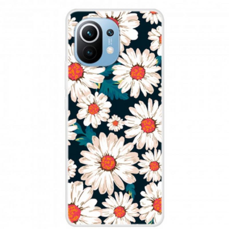 Case Xiaomi Mi 11 5G Daisies