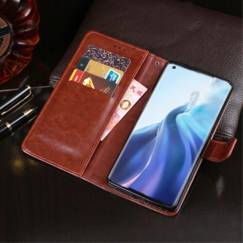 Kotelot Xiaomi Mi 11 5G Faux Leather Idewei