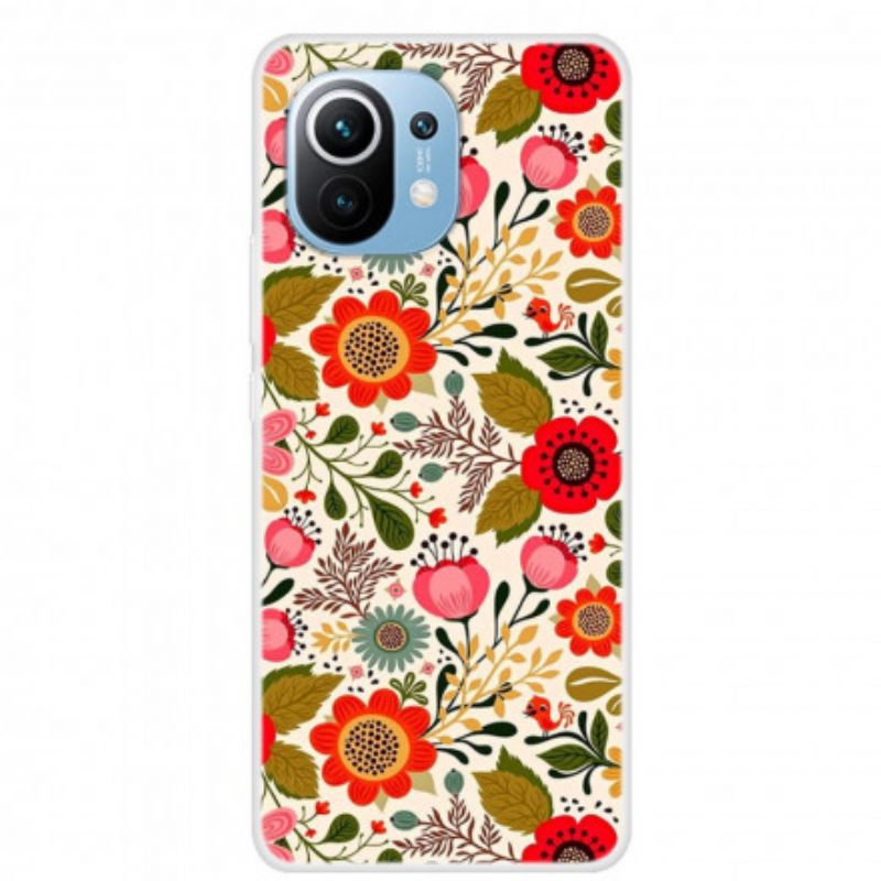 Kuori Xiaomi Mi 11 5G Floral Tapestry