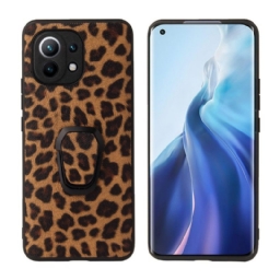 Kuori Xiaomi Mi 11 5G Style Leopard Ring Tuki