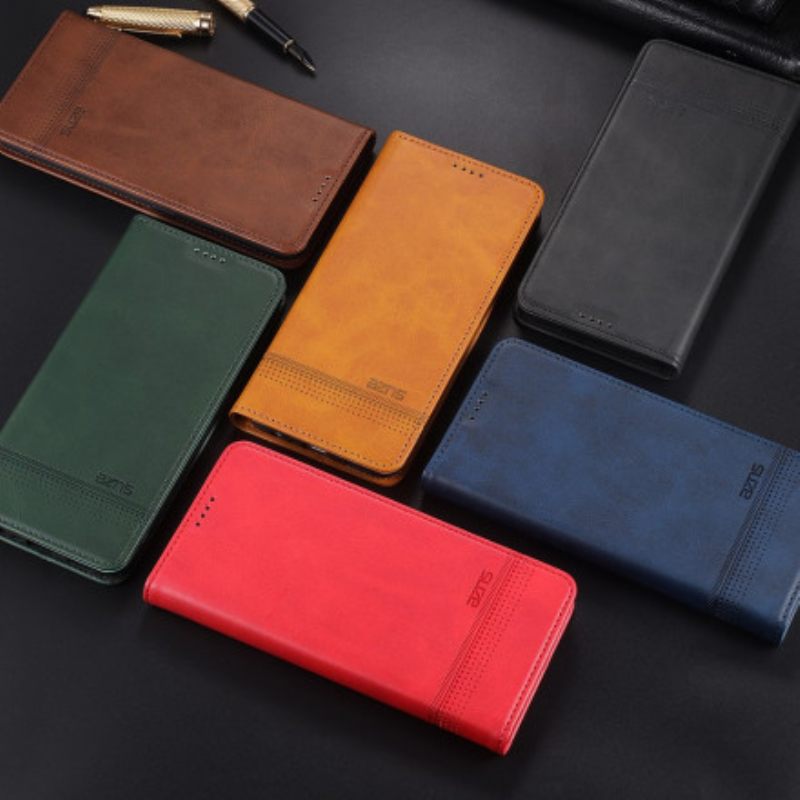 Puhelinkuoret Xiaomi Mi 11 5G Kotelot Flip Style Leather Azns