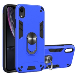 Case iPhone XR Irrotettava Rengastuki Metallia