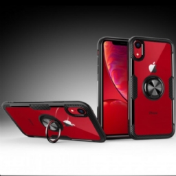 Case iPhone XR Karkaistu Lasi Rengas-kannatin