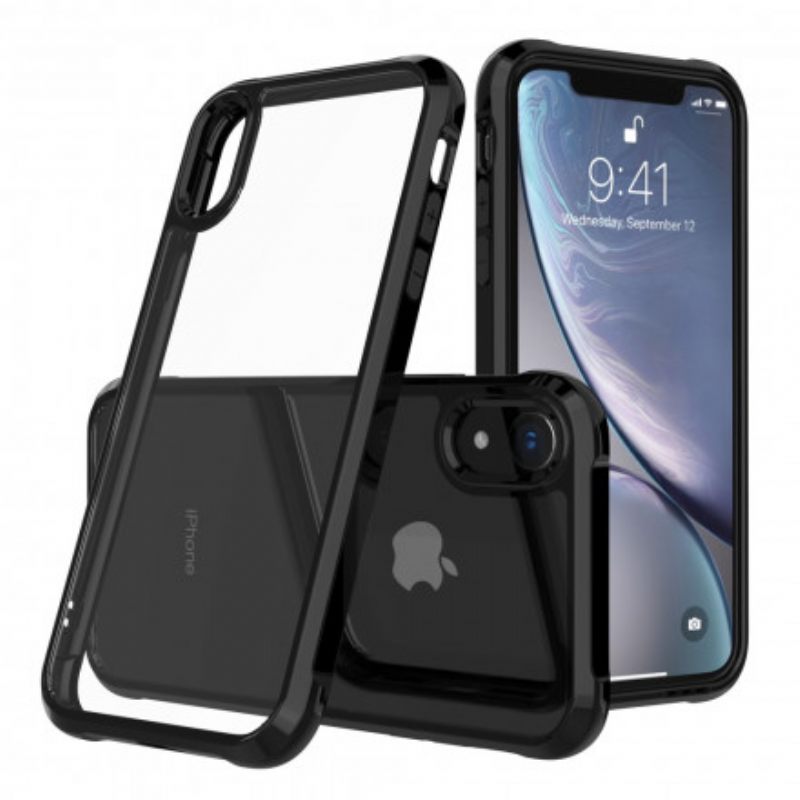 Case iPhone XR Läpinäkyvät Leeu-suojatyynyt