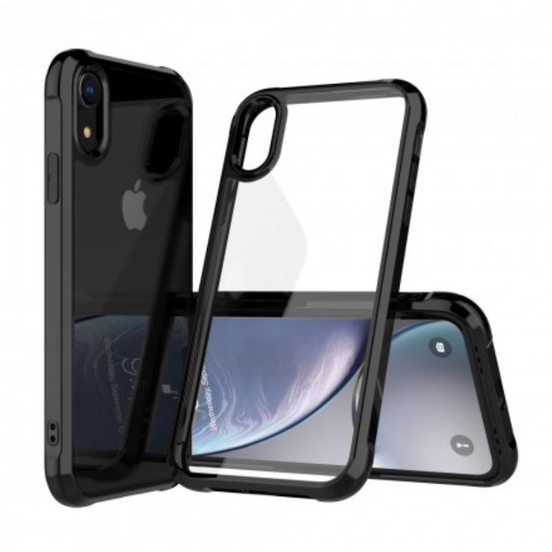 Case iPhone XR Läpinäkyvät Leeu-suojatyynyt