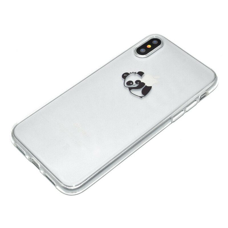 Case iPhone XR Panda Games Logo