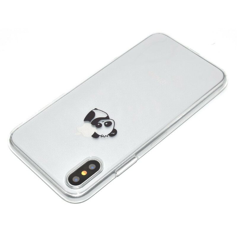 Case iPhone XR Panda Games Logo