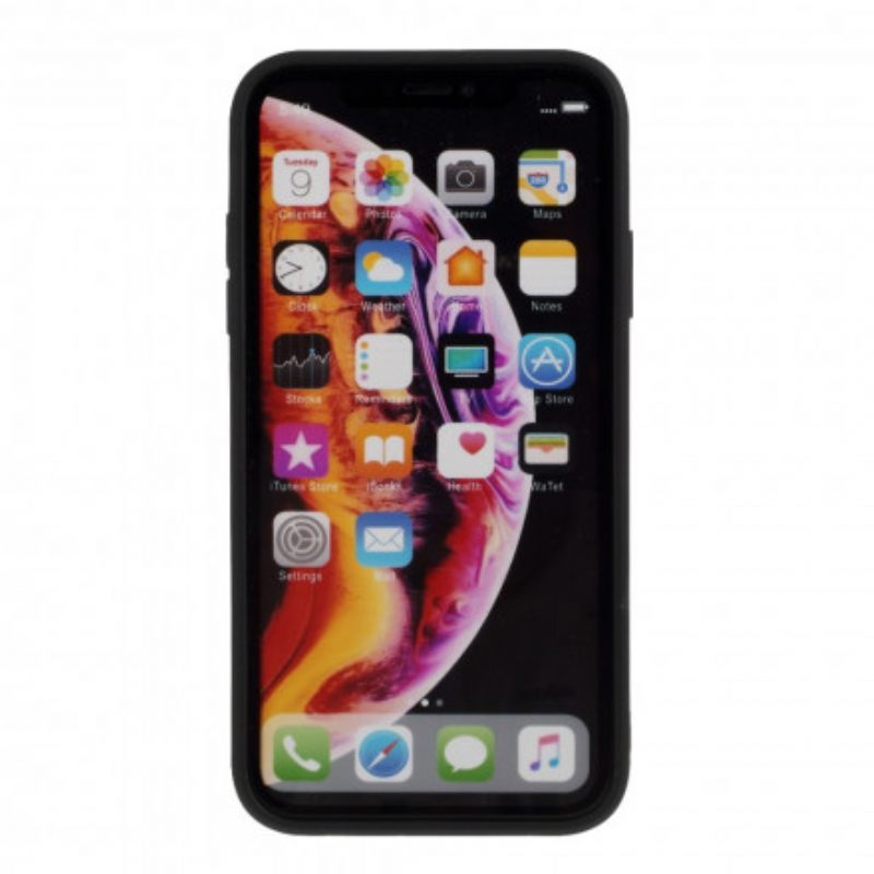 Case iPhone XR Silicone Mat Pure Color