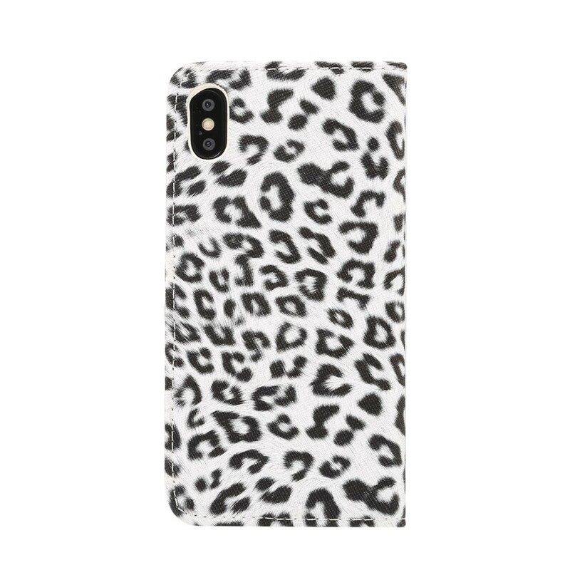 Kotelot iPhone XR Leopard