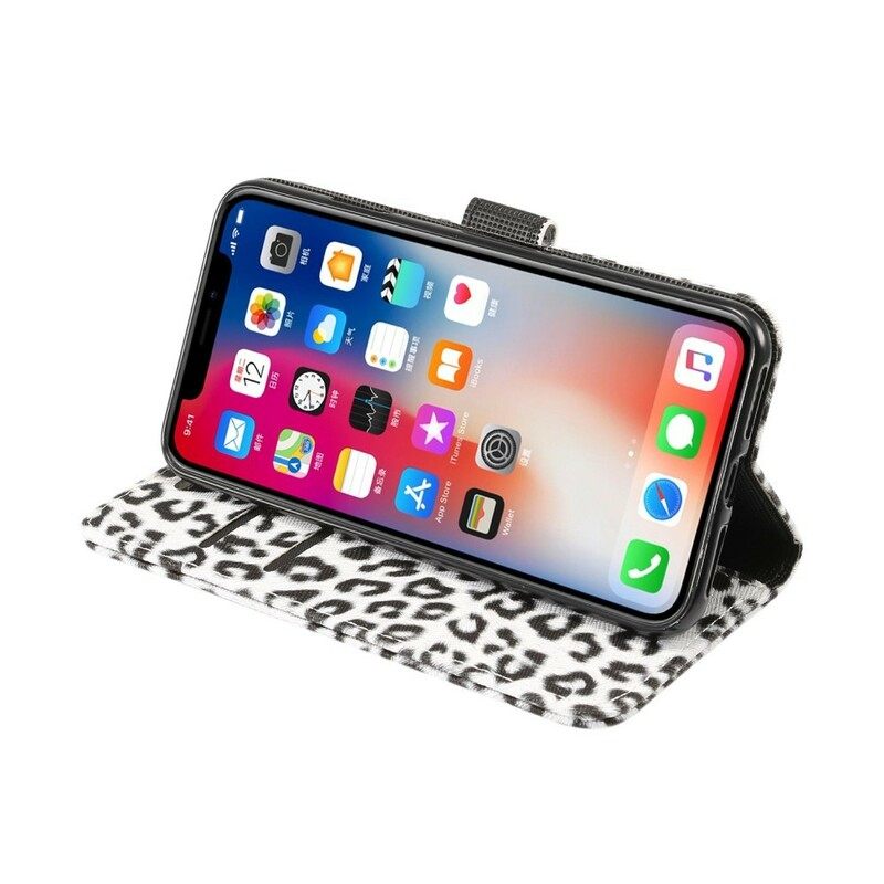 Kotelot iPhone XR Leopard