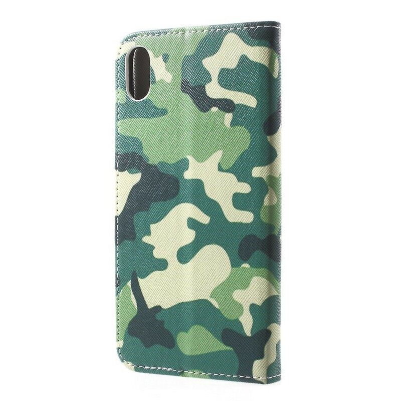 Kotelot iPhone XR Military Camouflage