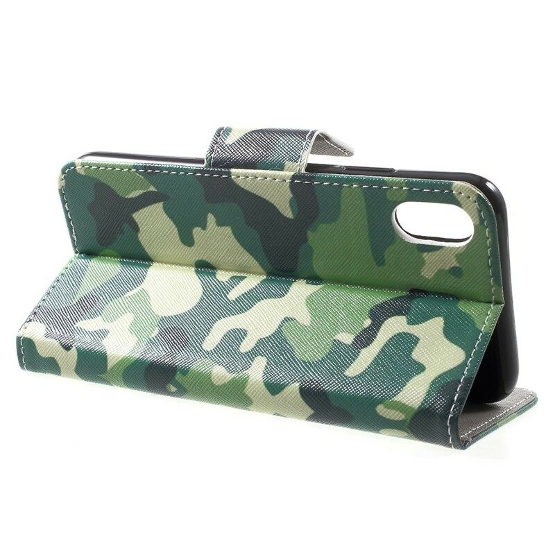 Kotelot iPhone XR Military Camouflage