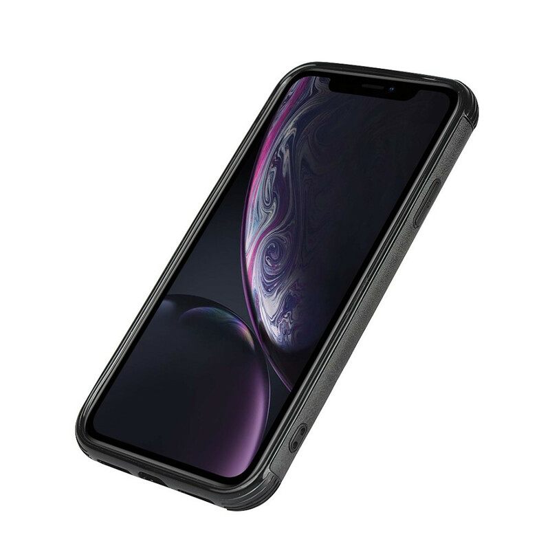 Kuori iPhone XR Bicolor Kaksoiskorttikotelo