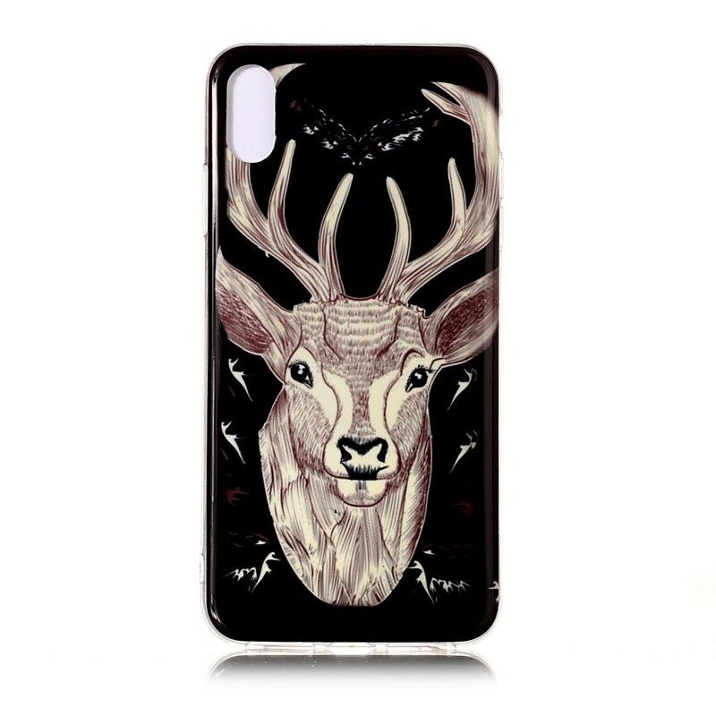 Kuori iPhone XR Fluorescent Majestic Stag