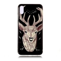 Kuori iPhone XR Fluorescent Majestic Stag