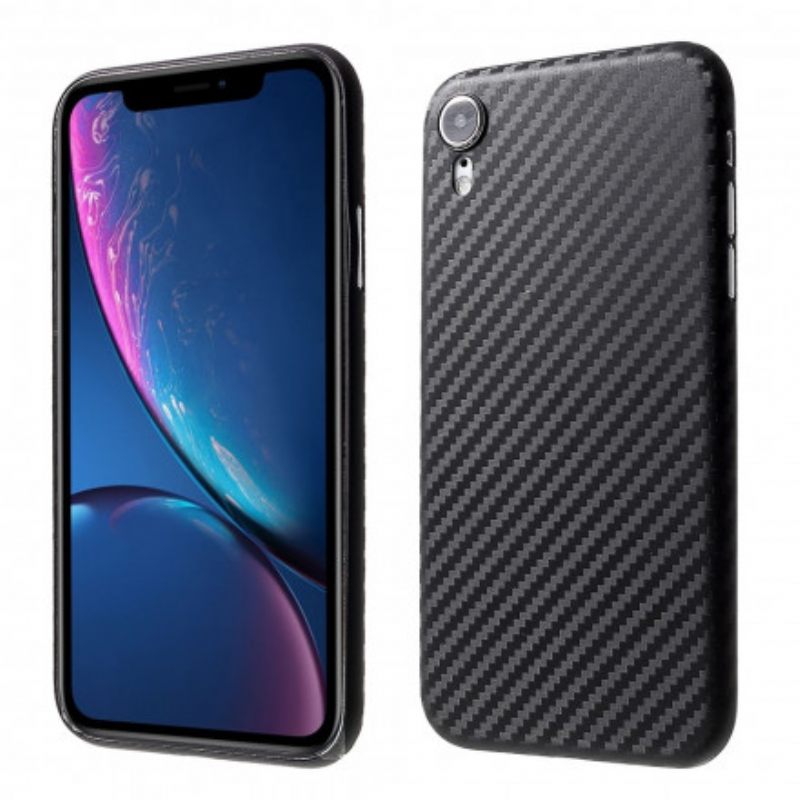 Kuori iPhone XR Hiilikuitu