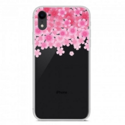 Kuori iPhone XR Kukat Ja Sydämet