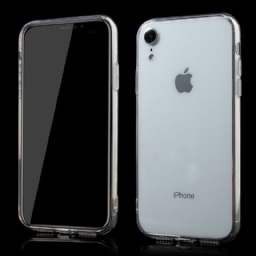 Kuori iPhone XR Läpinäkyvä