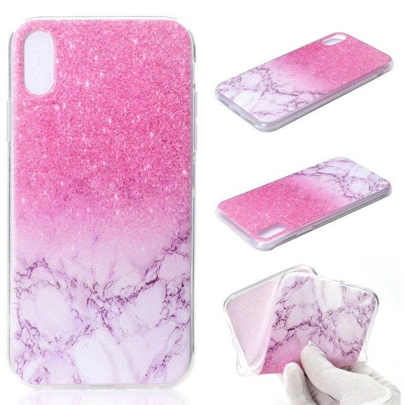 Kuori iPhone XR Marble