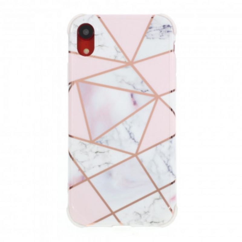 Kuori iPhone XR Marble Geometry Design