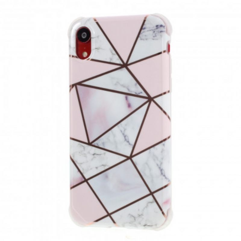 Kuori iPhone XR Marble Geometry Design