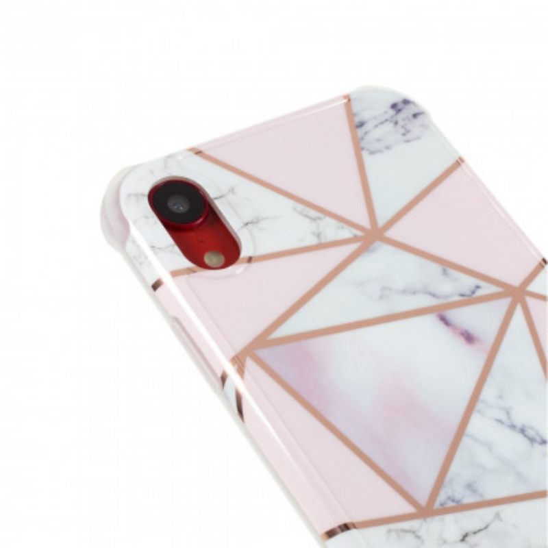 Kuori iPhone XR Marble Geometry Design