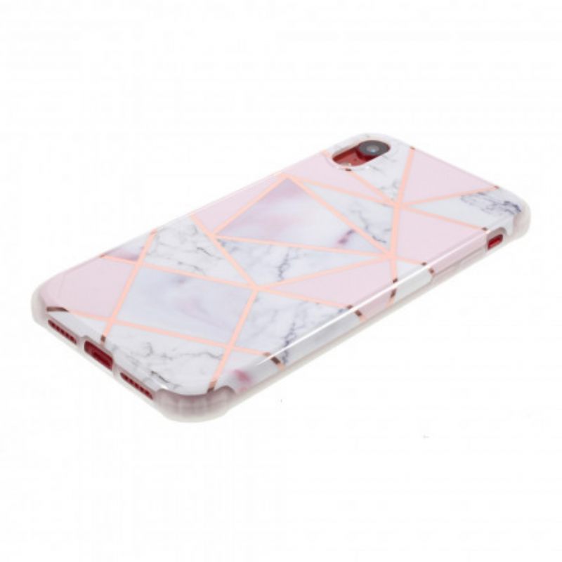 Kuori iPhone XR Marble Geometry Design