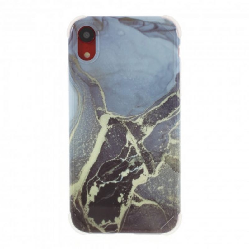 Kuori iPhone XR Marble Style Vahvistetut Kulmat