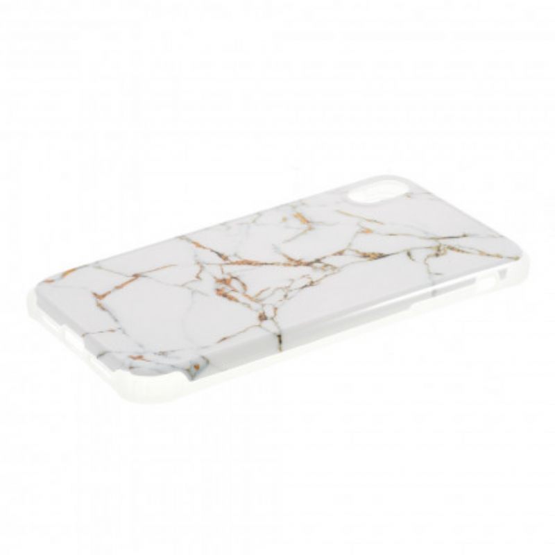 Kuori iPhone XR Marble Style Vahvistetut Kulmat