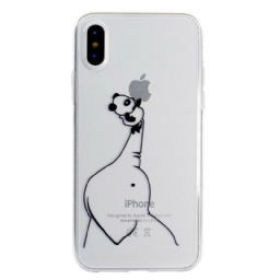 Kuori iPhone XR Panda Logopelit 3