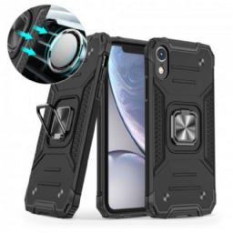 Kuori iPhone XR Style Armor Ring-kiinnike