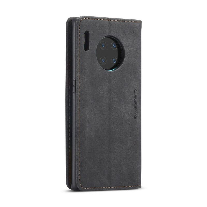 Puhelinkuoret Huawei Mate 30 Pro Kotelot Flip Caseme Keinonahka