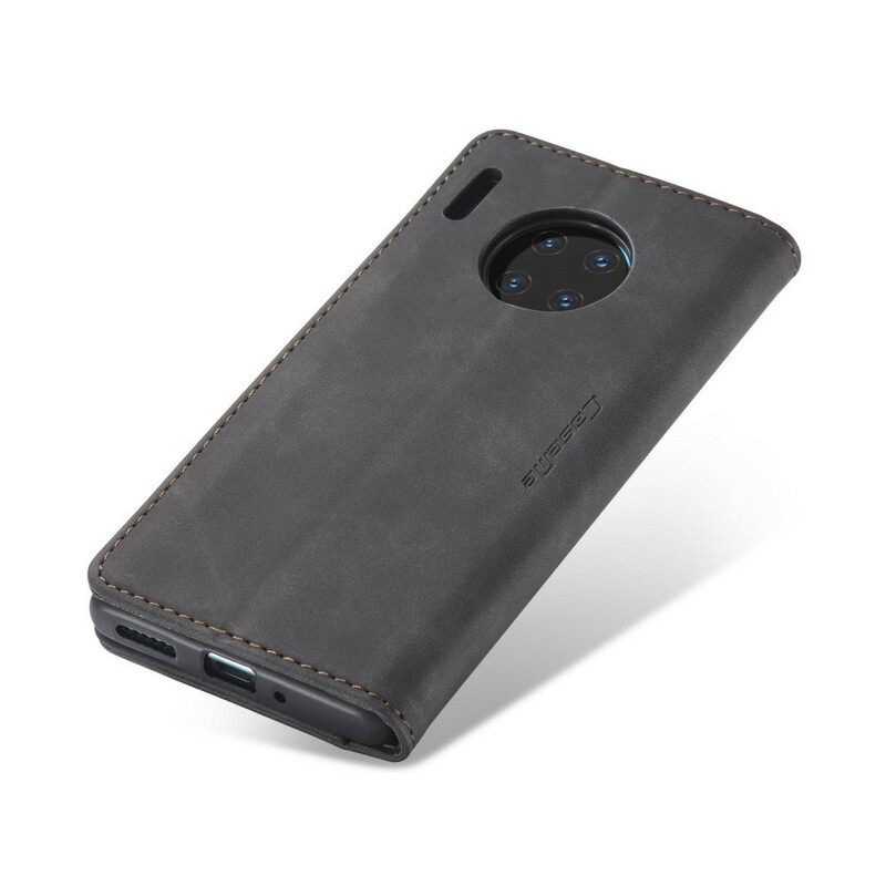 Puhelinkuoret Huawei Mate 30 Pro Kotelot Flip Caseme Keinonahka