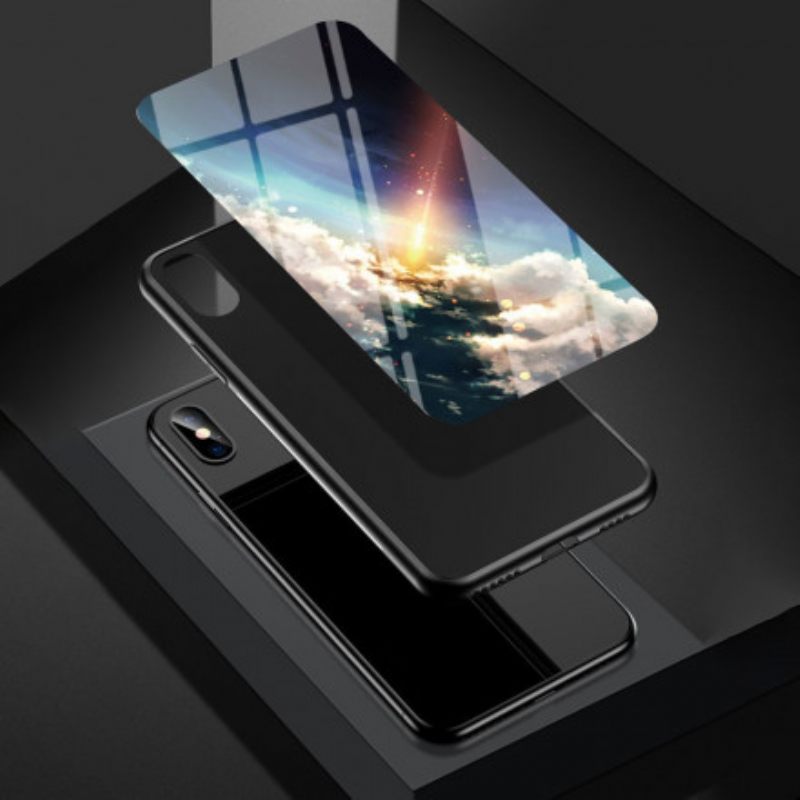 Kuori Vivo V21 5G Marble Tempered Glass