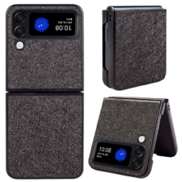 Case Samsung Galaxy Z Flip 4 Kotelot Flip Glitterijauheet